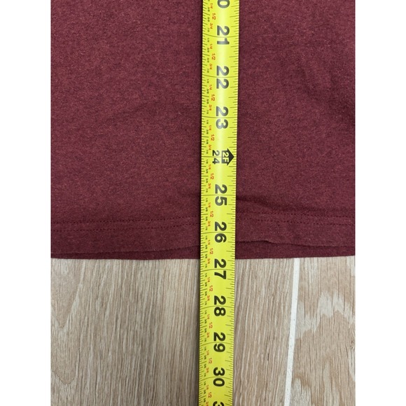 Patagonia Fitz Roy Icon Responsibili Tee Mens Medium Red‎ Trail Outdoors Hiking - Picture 9 of 14